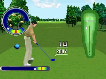 Nihon Pro Golf Kyoukai Kanshuu - Double Eagle (JP) screen shot game playing